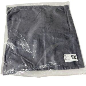 H&M Home 16x16 Grey Pillow Cover 58% Cotton 42% Viscose NWT